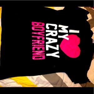 I love my crazy boyfriend shirt